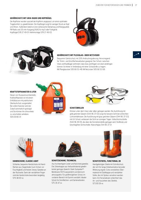 Husqvarna CLG Katalog 2017