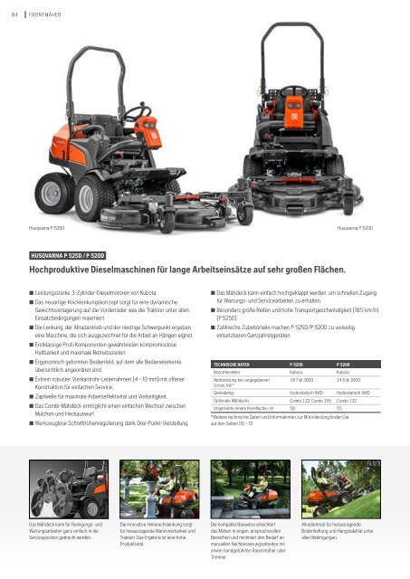 Husqvarna CLG Katalog 2017