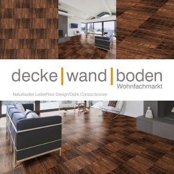 dwb Produktinformation LederFloor Croco bronze L702