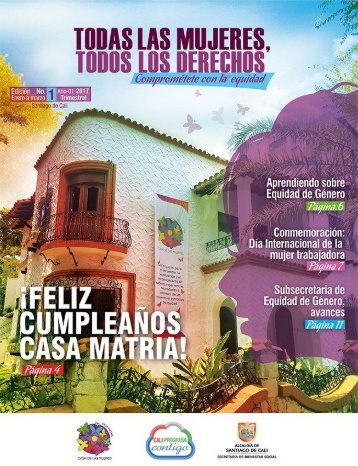 REVISTA TODAS LAS MUJERES, TODOS LOS DERECHOS. PRIMERA EDICIÓN.