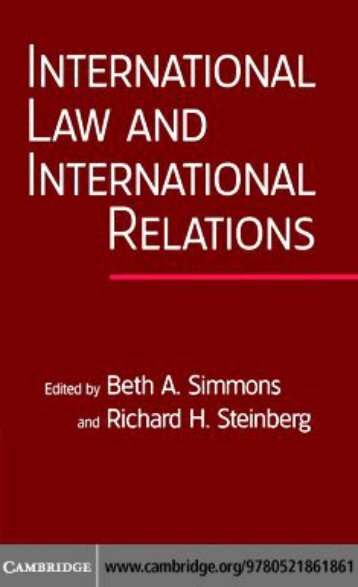 International Law and International Relations