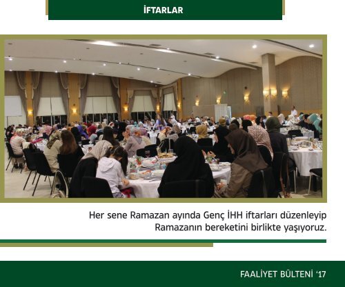 genç ihh faaliyet bülteni 2016- 2017