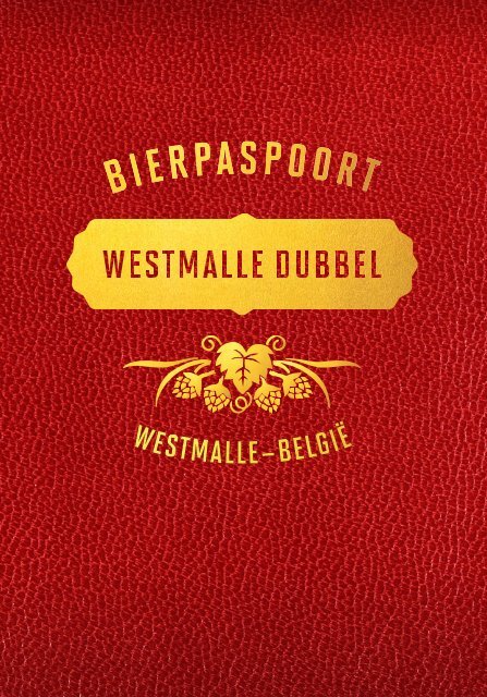 Paspoort Westmalle Dubbel NL