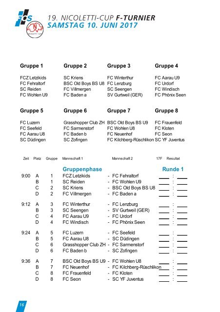 19. Nicoletti-Cup 2017