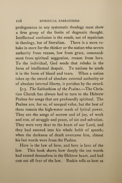 Abram Herbert Lewis - Spiritual Sabbathism