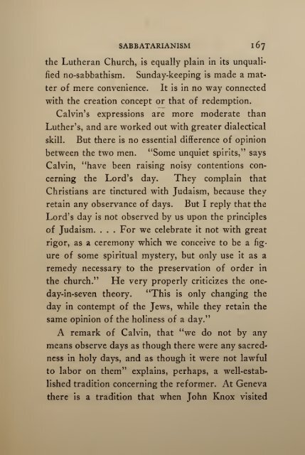 Abram Herbert Lewis - Spiritual Sabbathism