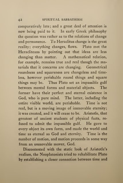 Abram Herbert Lewis - Spiritual Sabbathism