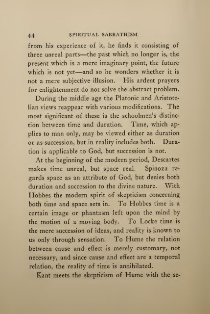 Abram Herbert Lewis - Spiritual Sabbathism