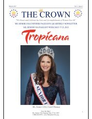The Crown Newsletter - Issue One - NEW FINAL