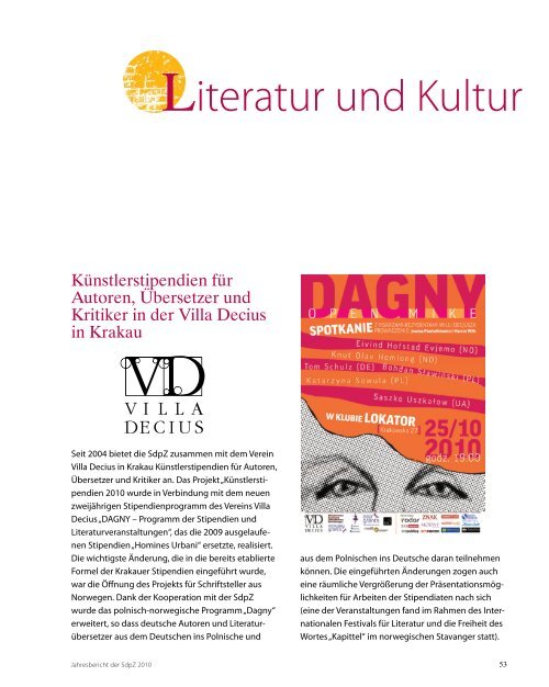 Literatur und Kultur