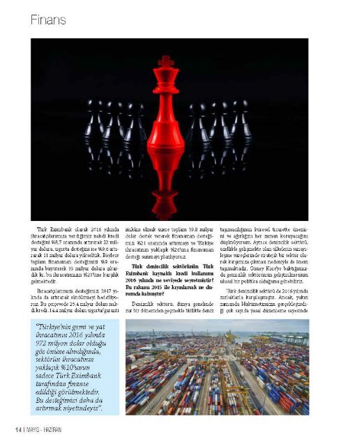 7Deniz Dergisi Eximbank haberi