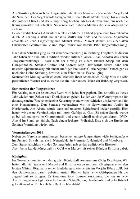 139. Volksfest und Vogelschießen - Eißendorfer Schützenverein