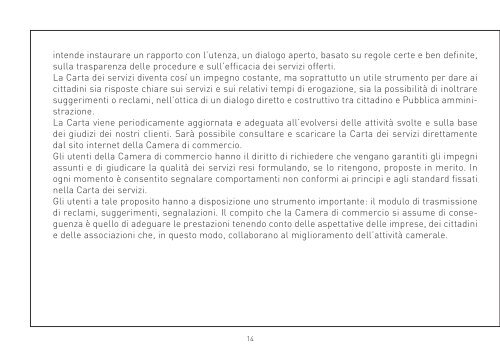 Carta dei Servizi