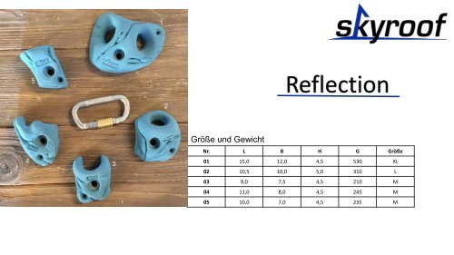 Alle Klettergriffe Katalog Skyroof 2016