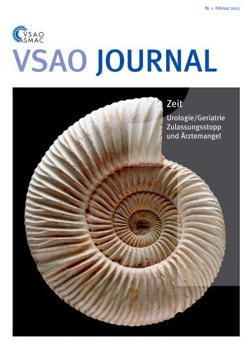 VSAO JOURNAL Nr. 1 - Februar 2013