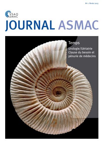 Journal ASMAC No 1 - Février 2013