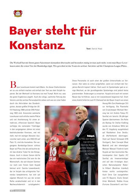 Stadionzeitung_Nr4_Leverkusen_Koeln