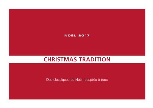 JUNG Collection papiers de Noël 2017