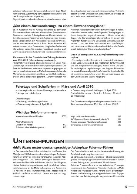 auslandsimmobilien - Deutsche Schutzvereinigung ...