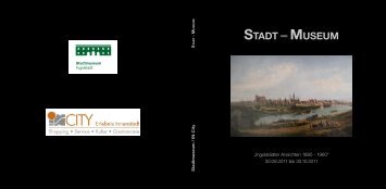 Ausstellungskatalog „Stadt und Museum“ - Ingolstadt