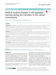 Medical Students Adapt SRL in Clinics