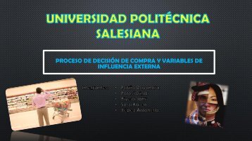 Proceso de decision de compra y ejemplos de cultura y subcultura