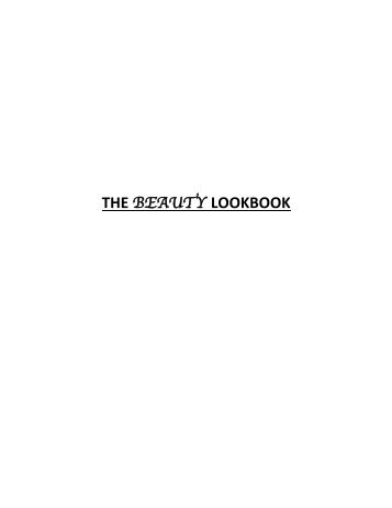 THE BEAUTY Lookbook