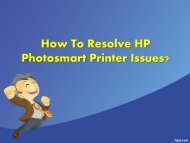 How To Resolve HP Photosmart Printer Issues?