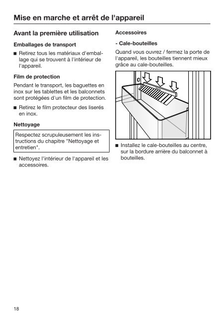 Miele KFN 37132 iD - Mode d'emploi et instructions de montage