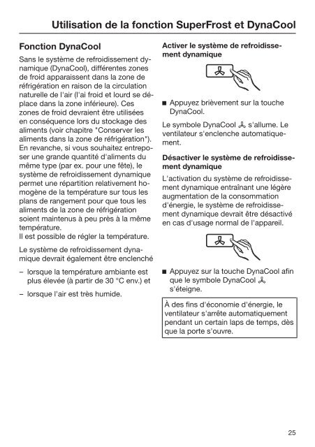 Miele KFN 37232 iD - Mode d'emploi et instructions de montage