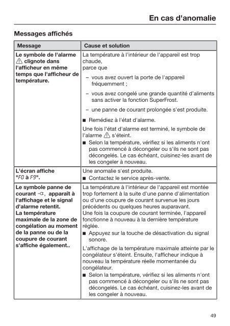 Miele KFN 37232 iD - Mode d'emploi et instructions de montage