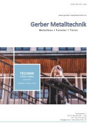 Gerber Metalltechnik