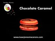 Chocolate Caramel - Isaac Jones  Macarons