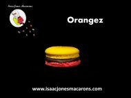 Orangez Macarons  - Isaac Jones  Macarons