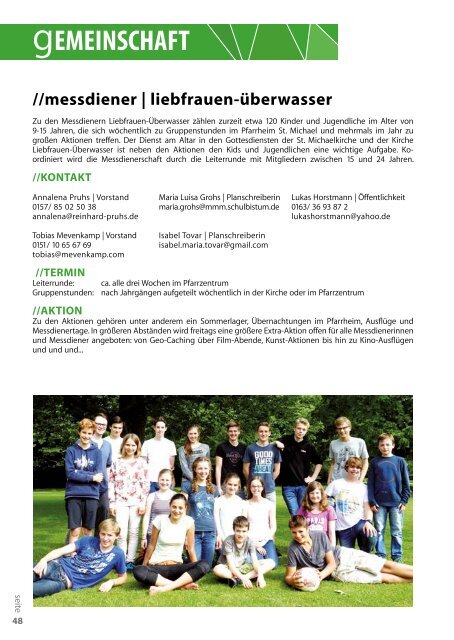 pfarrei-magazin PFINGSTEN 2017