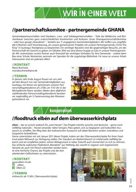 pfarrei-magazin PFINGSTEN 2017