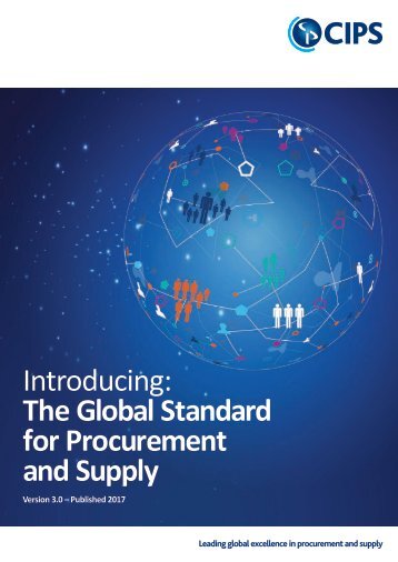 Introducing the Global Standard for Procurement and Supply