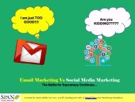 Email Marketing Vs Social Media Marketing