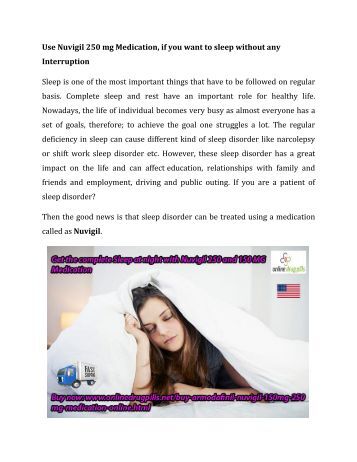 Armodafinil generic brands