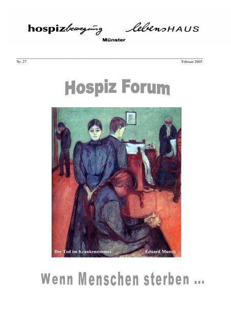 Der Tod im Krankenzimmer Eduard Munch
