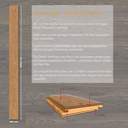 dwb Produktinformation Parkett Landhausdiele geölt Eiche Seoul AOR1321