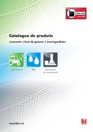 Catalogue de produits