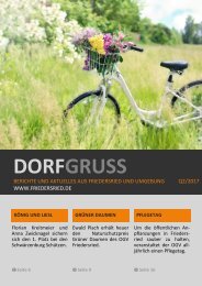 Dorfgruß Q2 2017