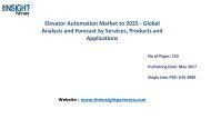 Worldwide Elevator Automation Industry Analysis, Revenue and Key Industry Dynamics 2016-2025