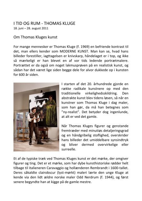 Thomas Kluge 2011