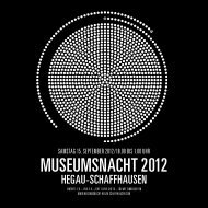 Katalog PDF - Museumsnacht Hegau-Schaffhausen