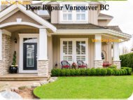 Door Repair Vancouver BC