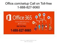 Office.comsetup 1-888-827-9060 Microsoft Office