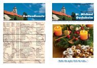 St. Michael Gochsheim Gottesdienste - Ev. Kirchengemeinde ...