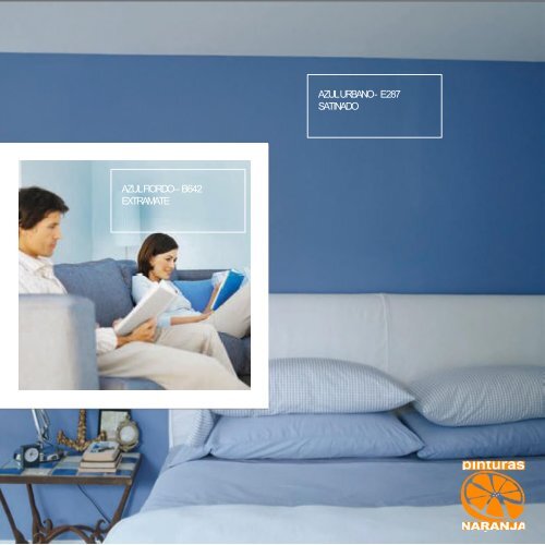 Catálogo guía del color para INTERIORES de pinturas NARANJA